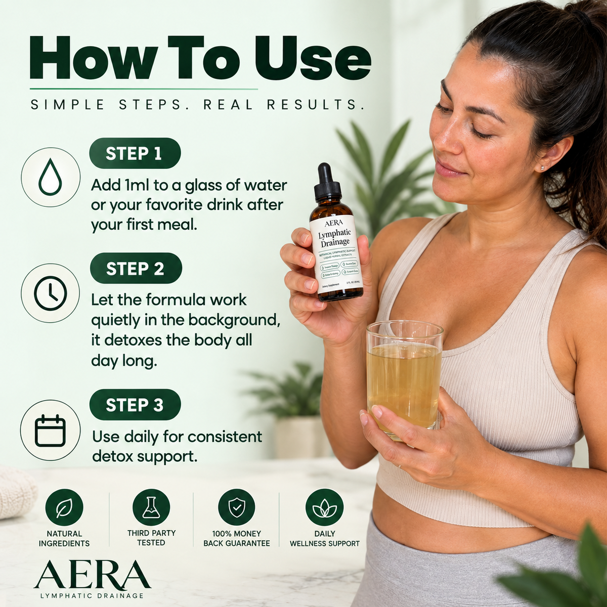TryAera™ Lymphatic Drainage Drops